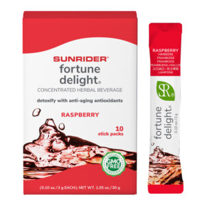 Sunrider Fortune Delight Raspberry 10pk /3g – Stick pack