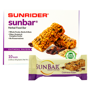 SunRider SunBar Oatmeal Raisin 10 Bars