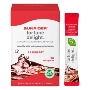Sunrider Fortune Delight Raspberry 30/3g stick pack